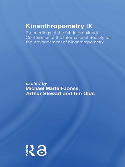 תמונה של  Kinanthropometry IX